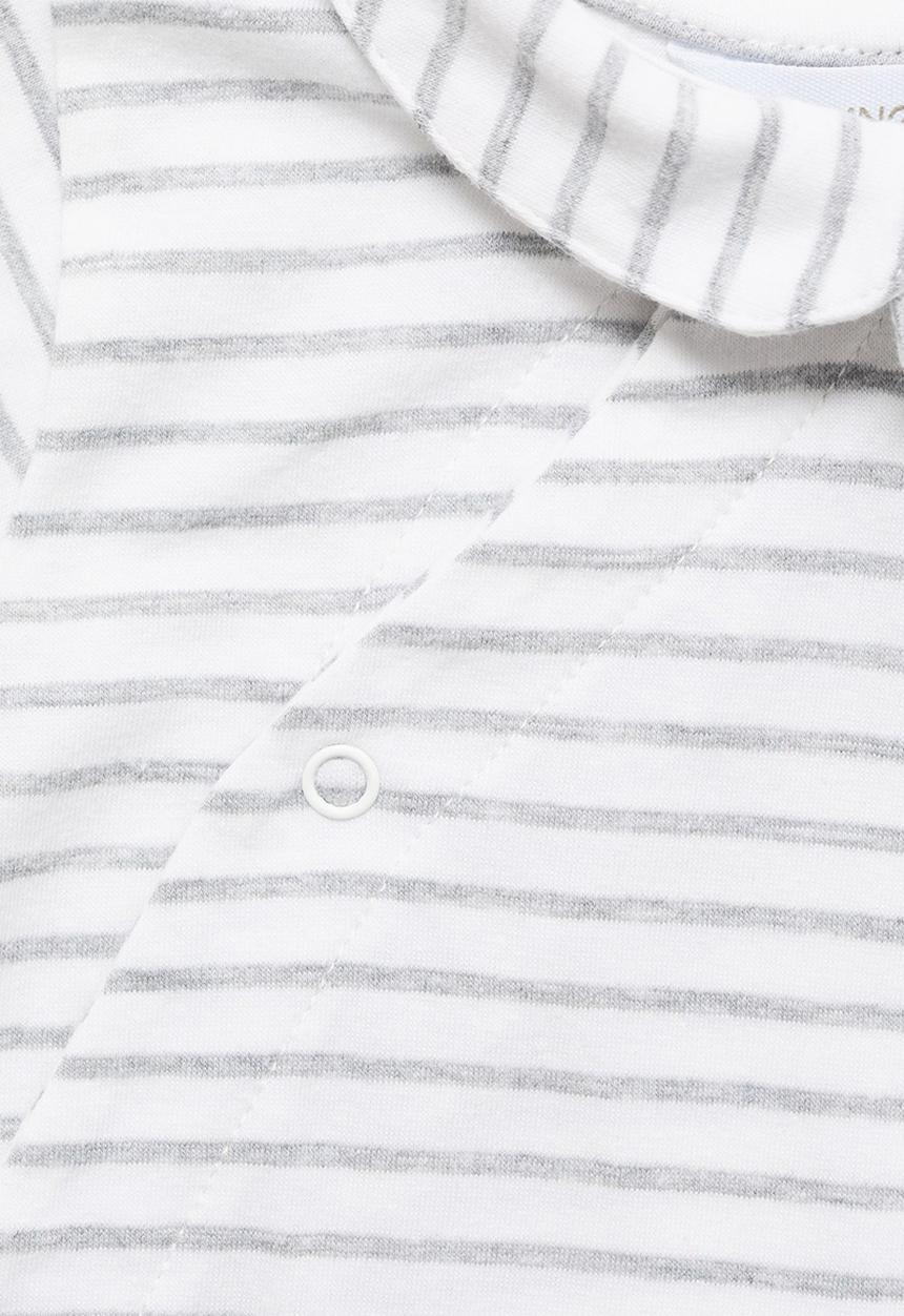 MANGO - Pyjama stripepi - white