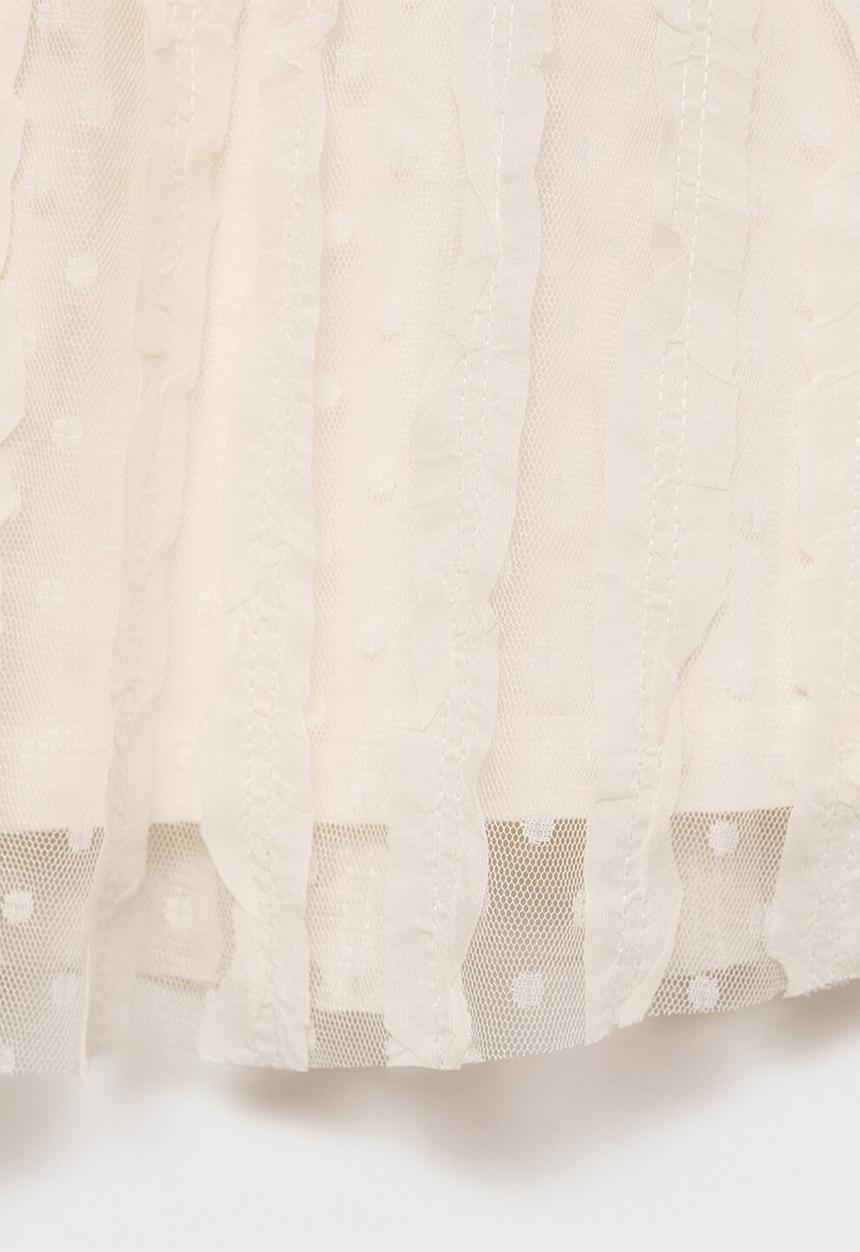 MANGO - Skirt elsa - light beige
