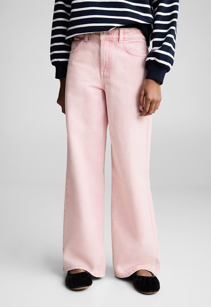 MANGO - Jeans widepink - pink