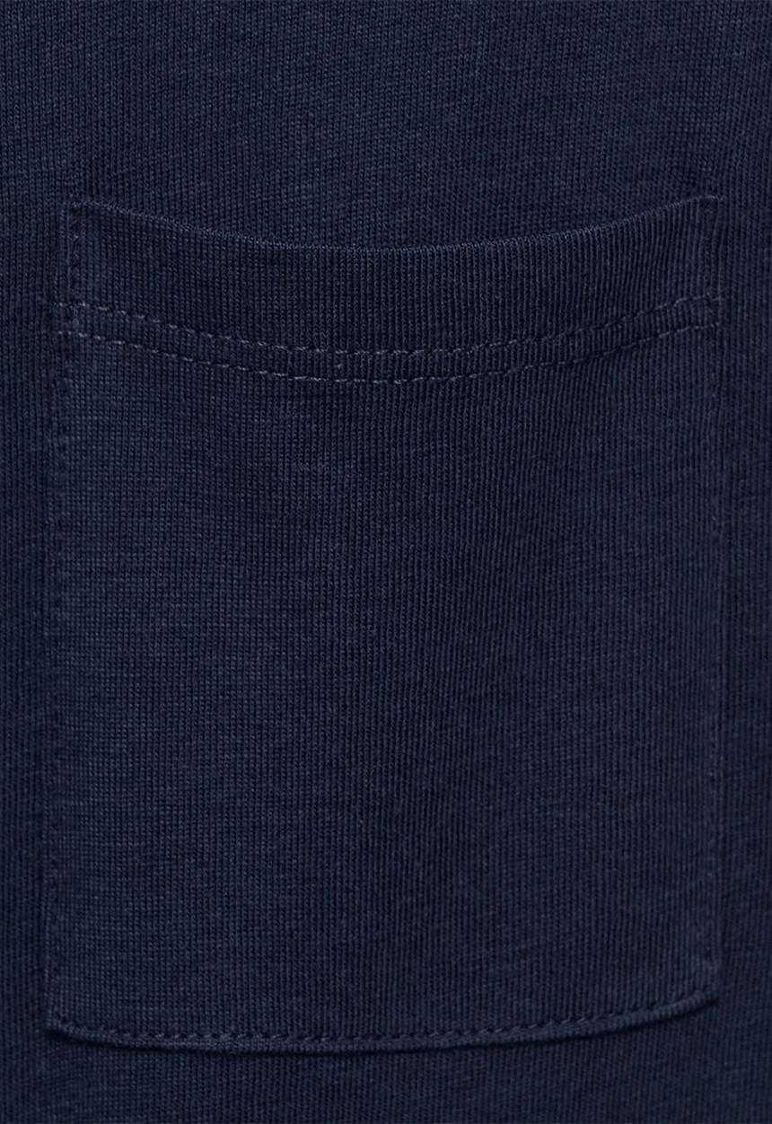 MANGO - T-shirt basic ab8 - navy