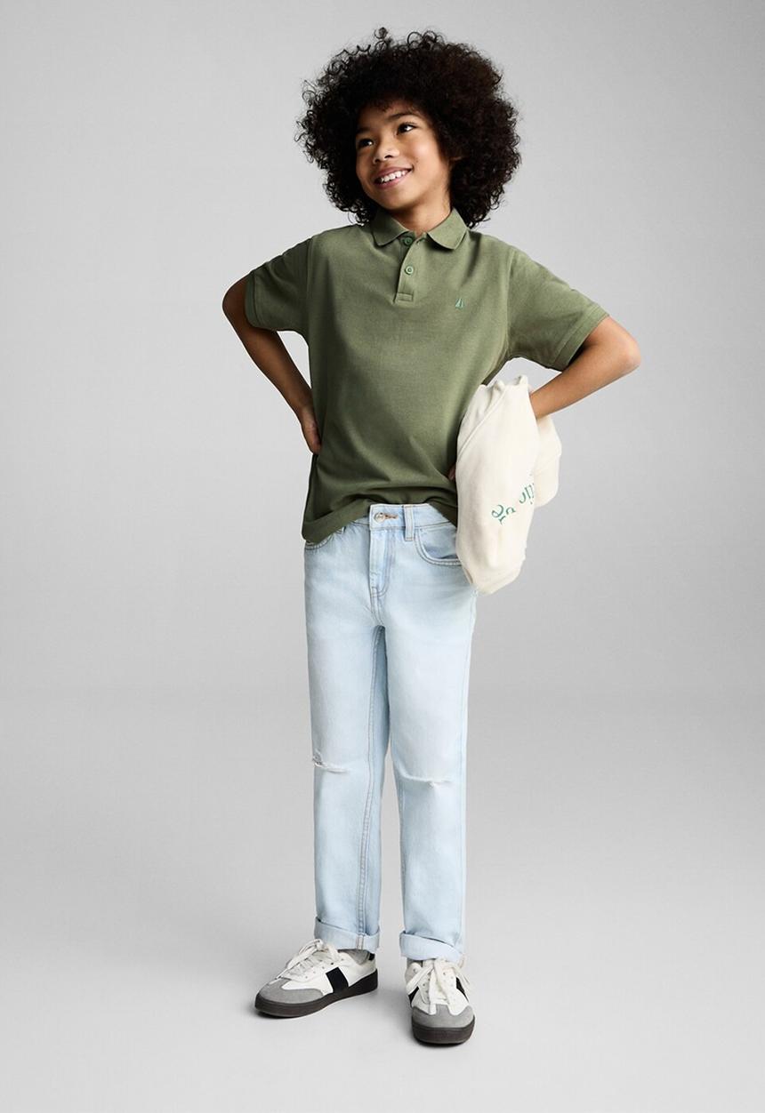 MANGO - Poloshirt javier8 - medium green