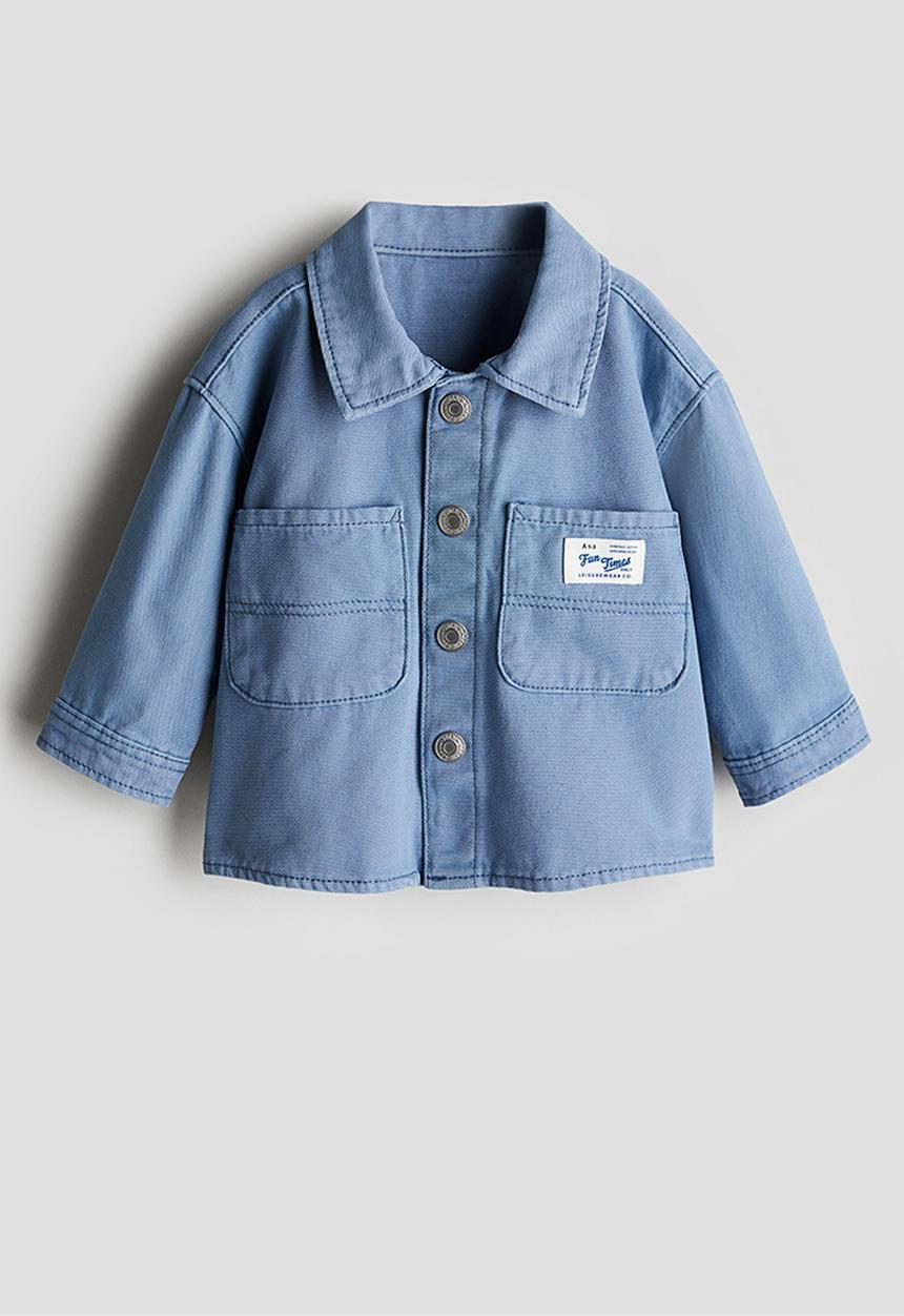 H&M - Overshirt -  light blue