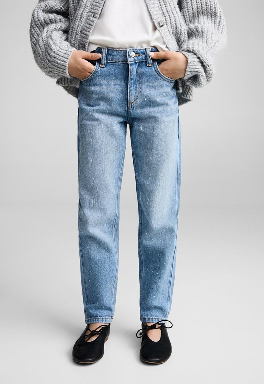 MANGO - Jeans bright - open blue