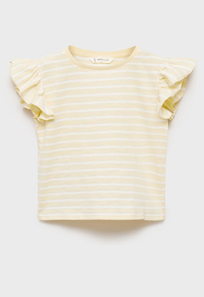 MANGO - T-shirt sofi - yellow