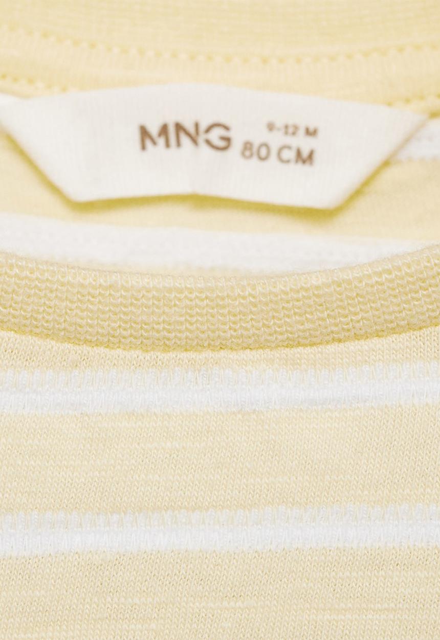MANGO - T-shirt sofi - yellow
