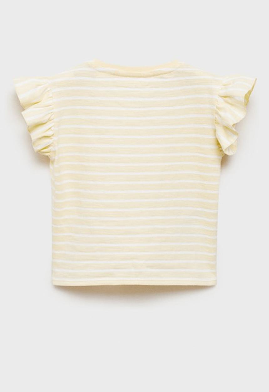 MANGO - T-shirt sofi - yellow
