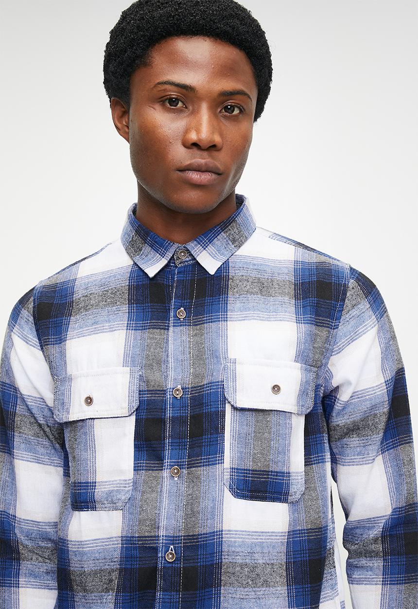 Brave Soul - Shirts - Blue