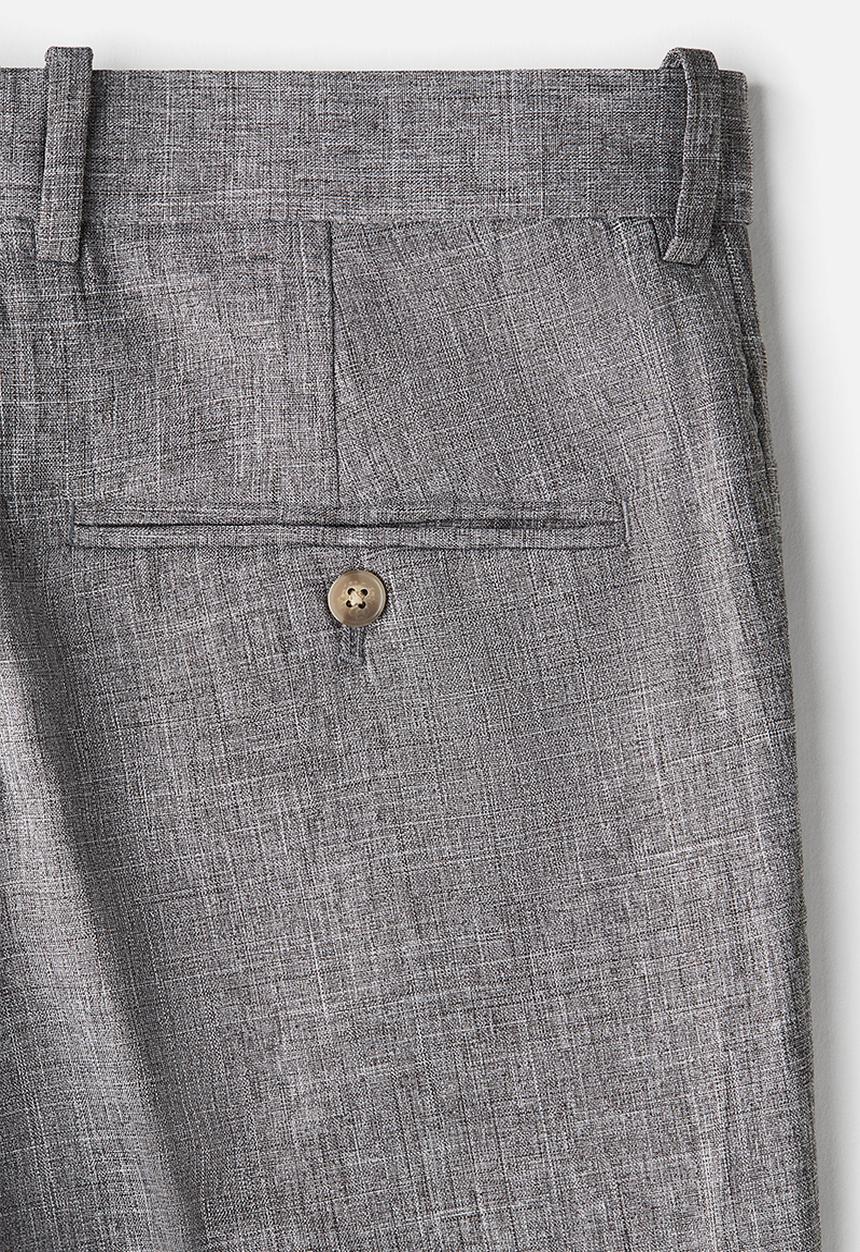 H&M - Regular fit suit trousers - grey marl