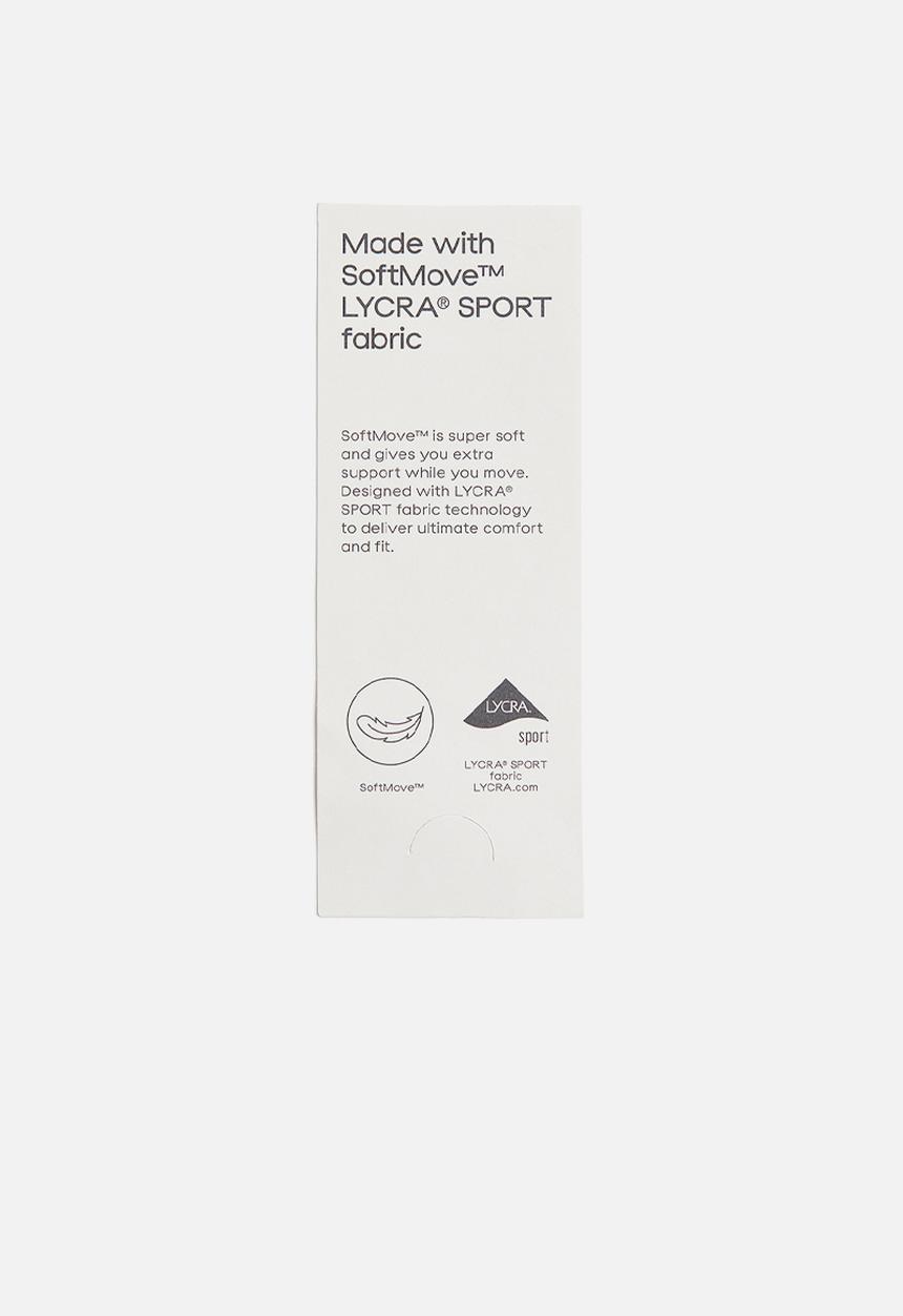 H&M - Light support sports bra with softmove™ lycra® - black