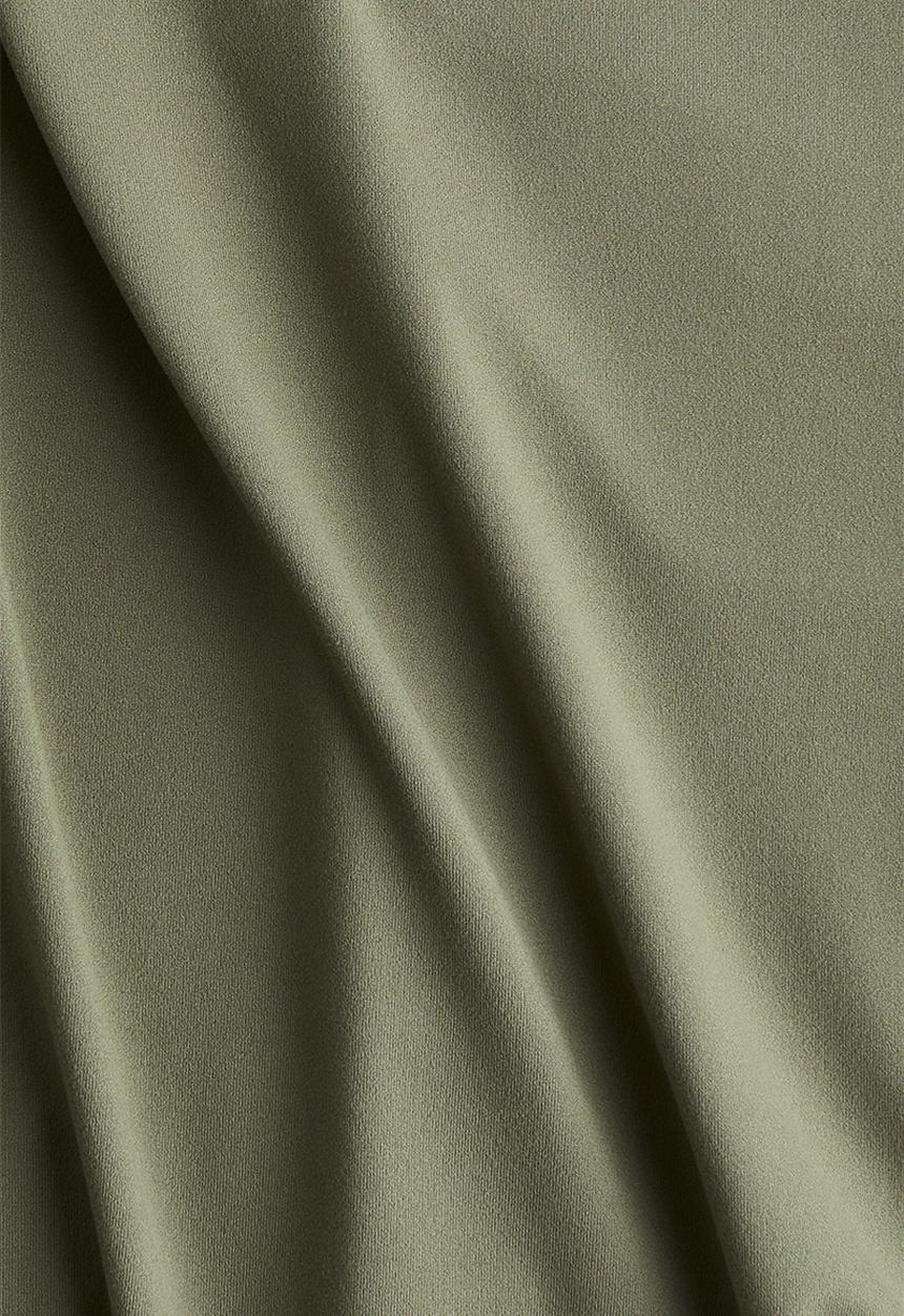 H&M - Fitted T-shirt - khaki green