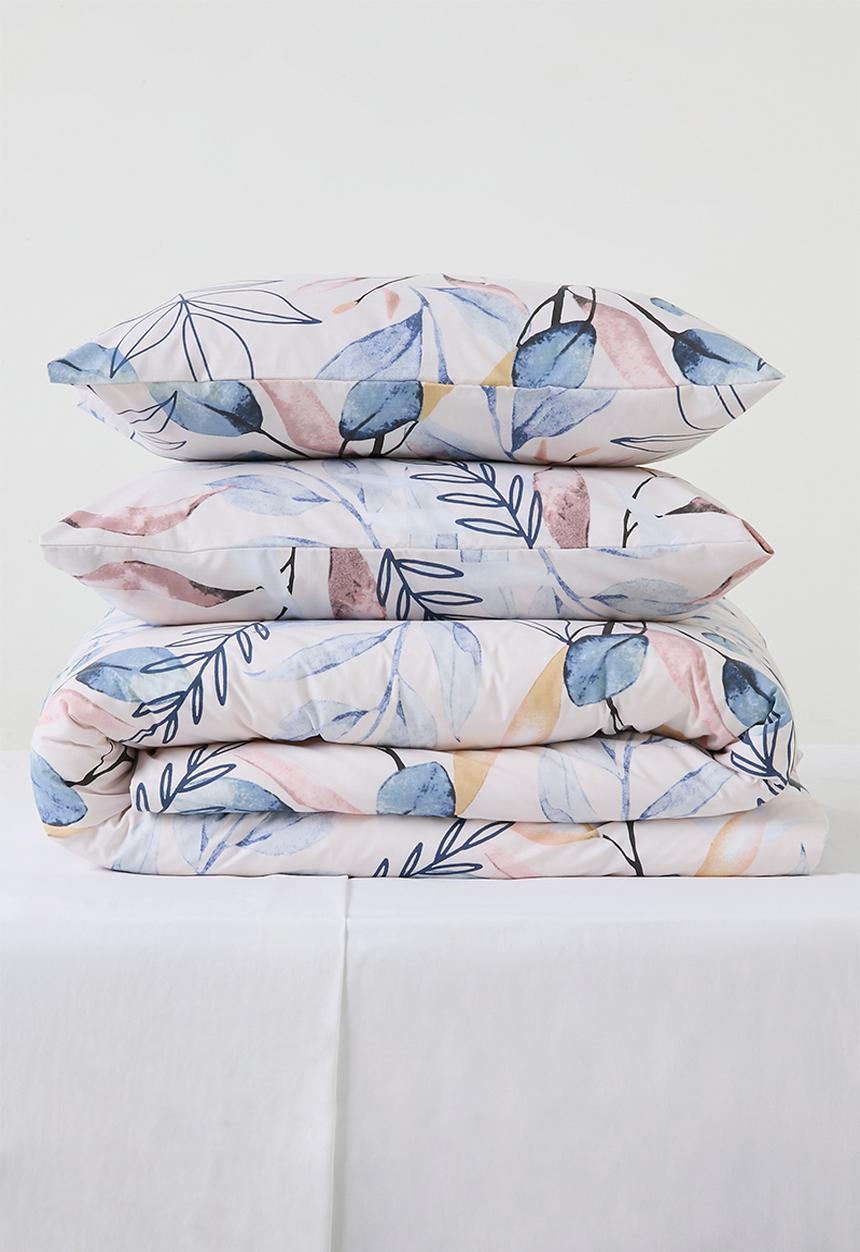 Horrockses - Milaya Leaves Duvet Set - Multi