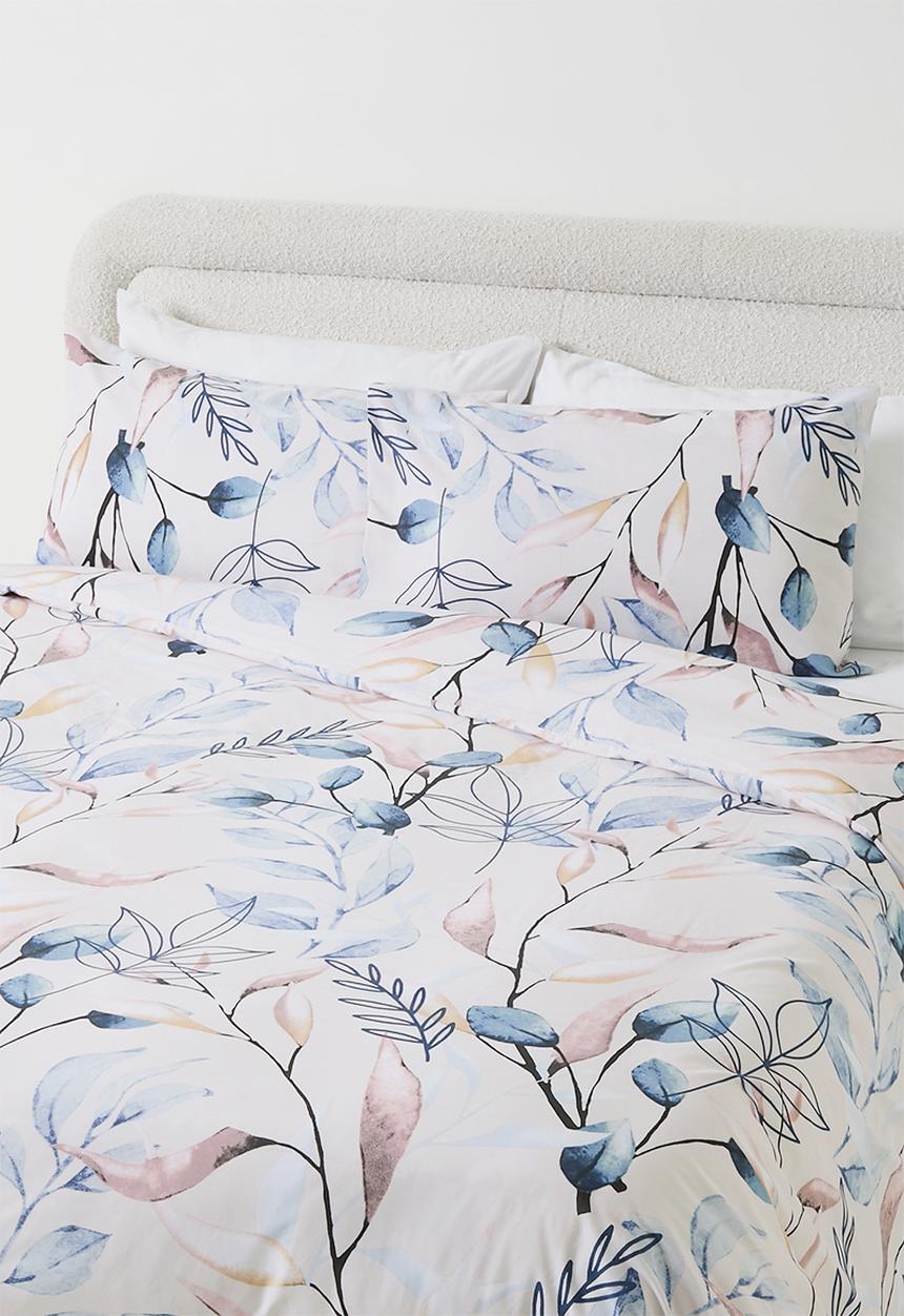 Horrockses - Milaya Leaves Duvet Set - Multi