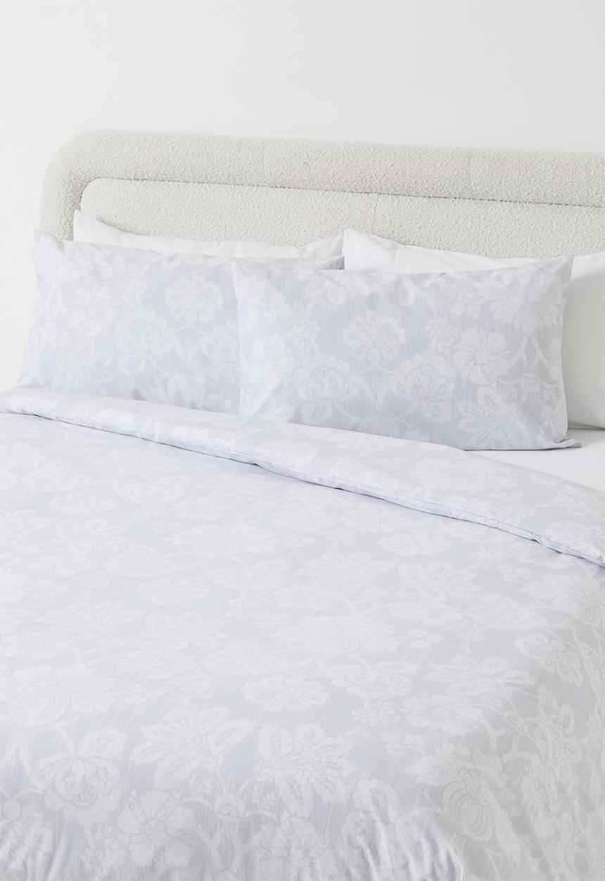Horrockses - Birchley Duvet Cover Set - Grey