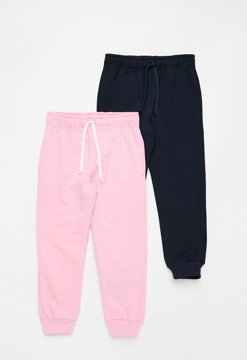 Pop Candy - 2 Pack jogger - pink & navy