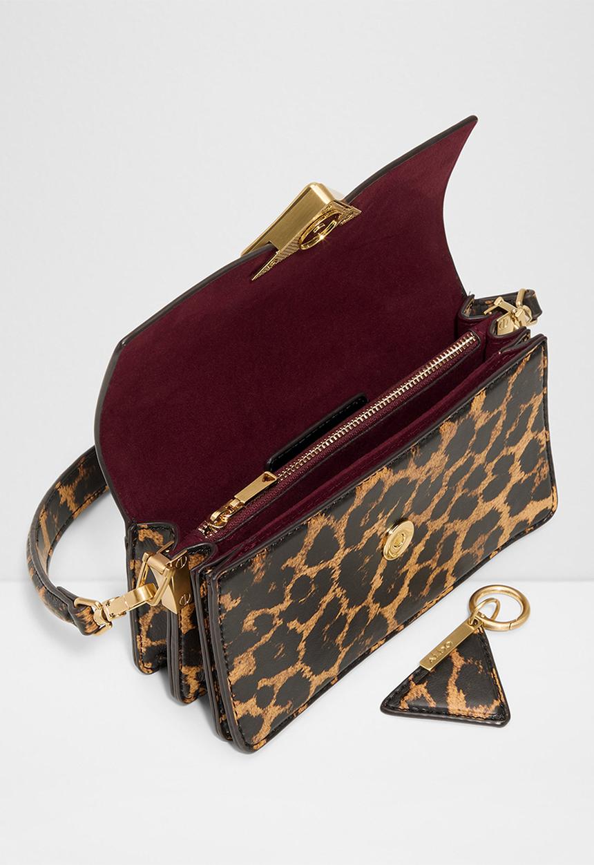 ALDO - Luxecarry2.0 hand bag - brown & black