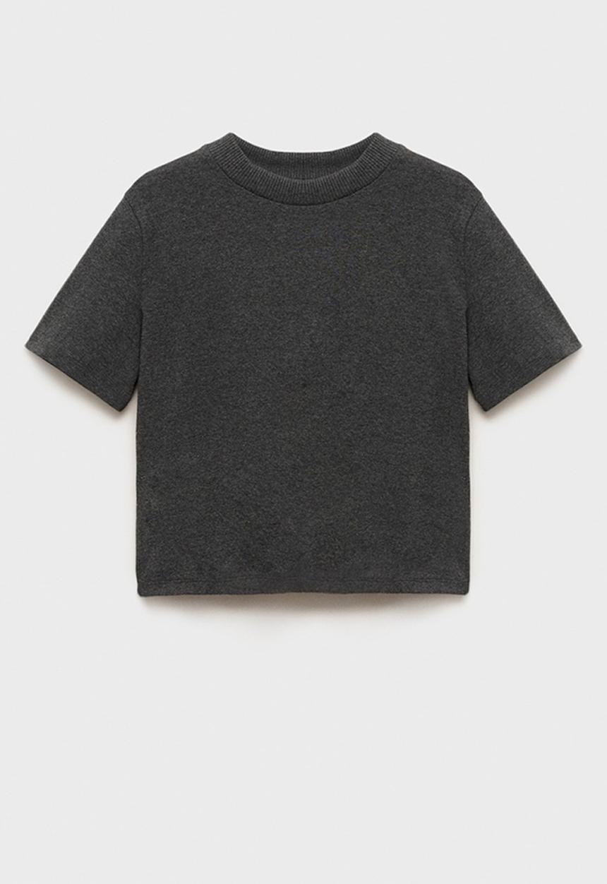 MANGO - T-shirt Wyatt2 - Dark Grey
