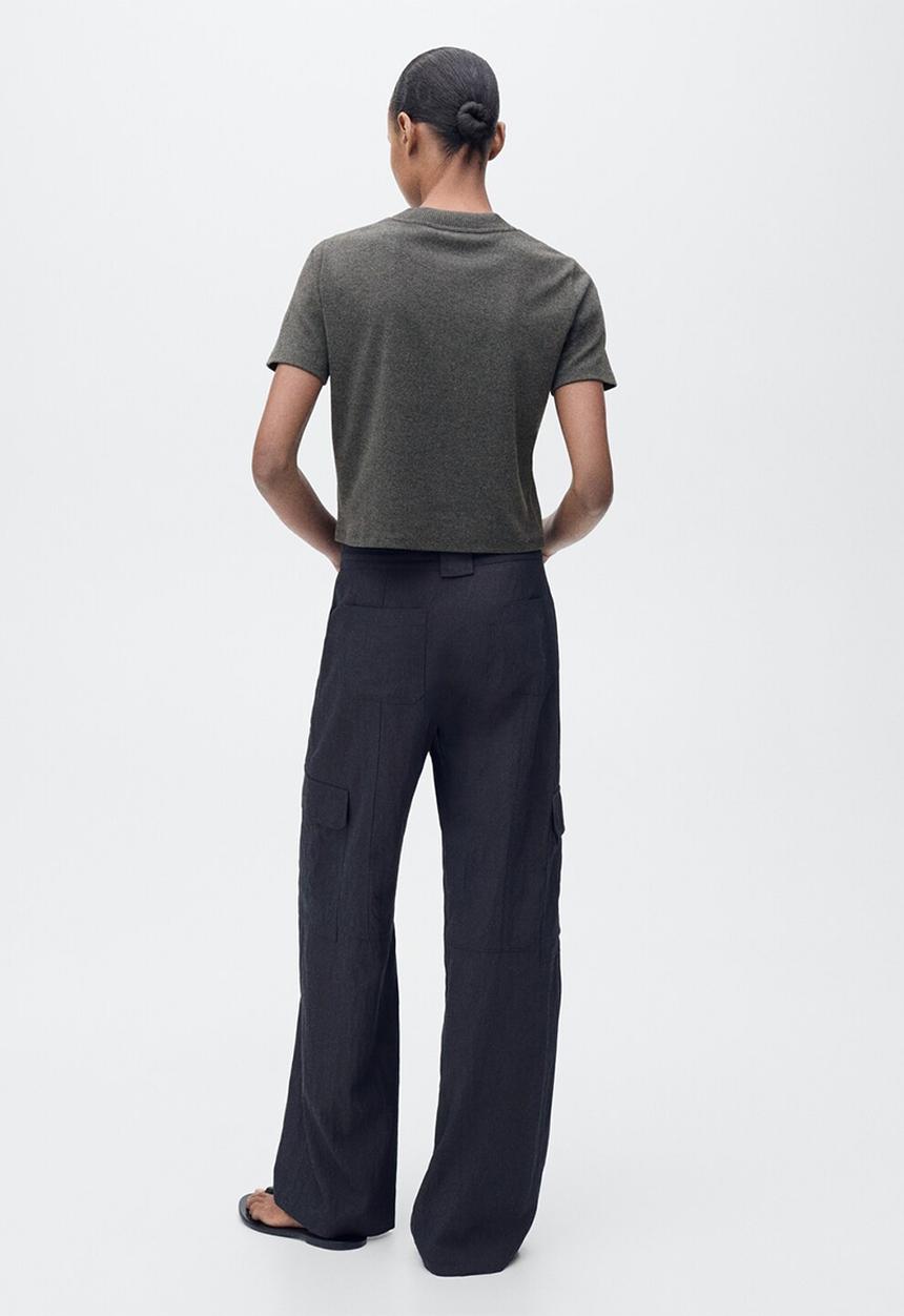 MANGO - T-shirt Wyatt2 - Dark Grey