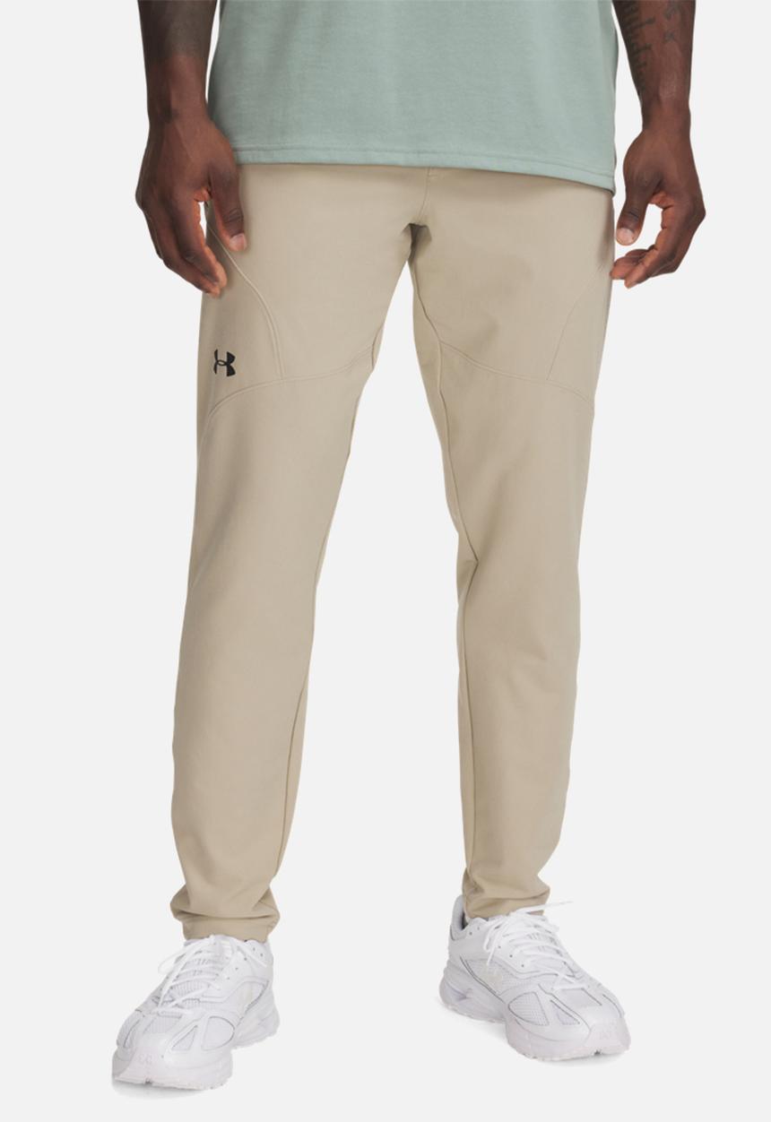 Under Armour - UA unstoppable tapered pants - city khaki & black
