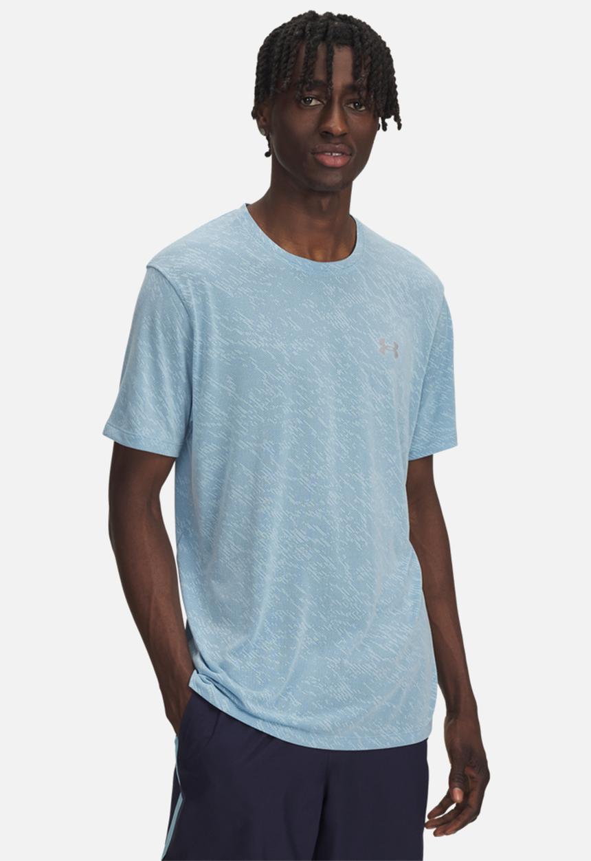 Under Armour - UA Launch Camo Shortsleeve - Stream/Reflective