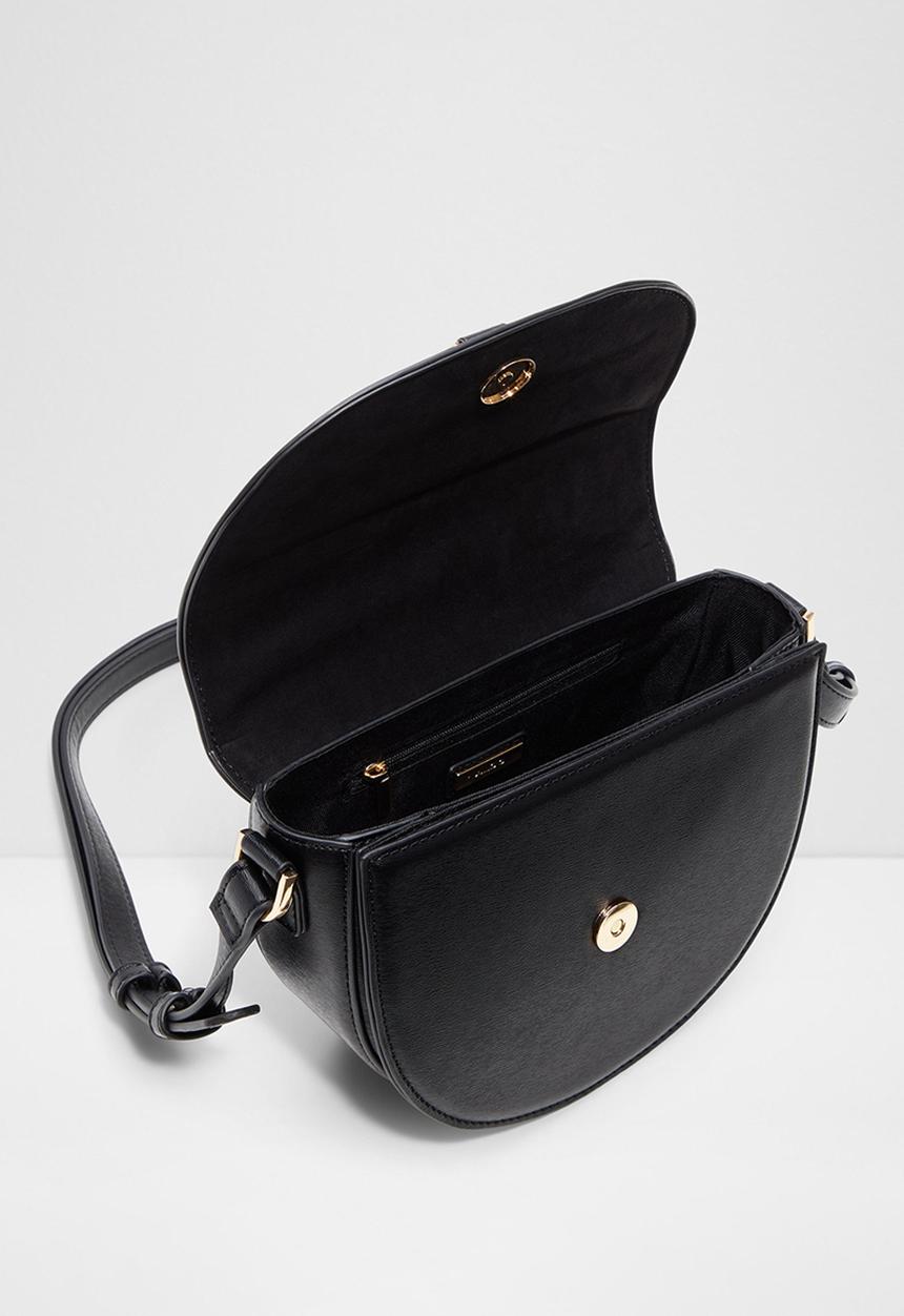 ALDO - Thosien crossbody bag - black overflow