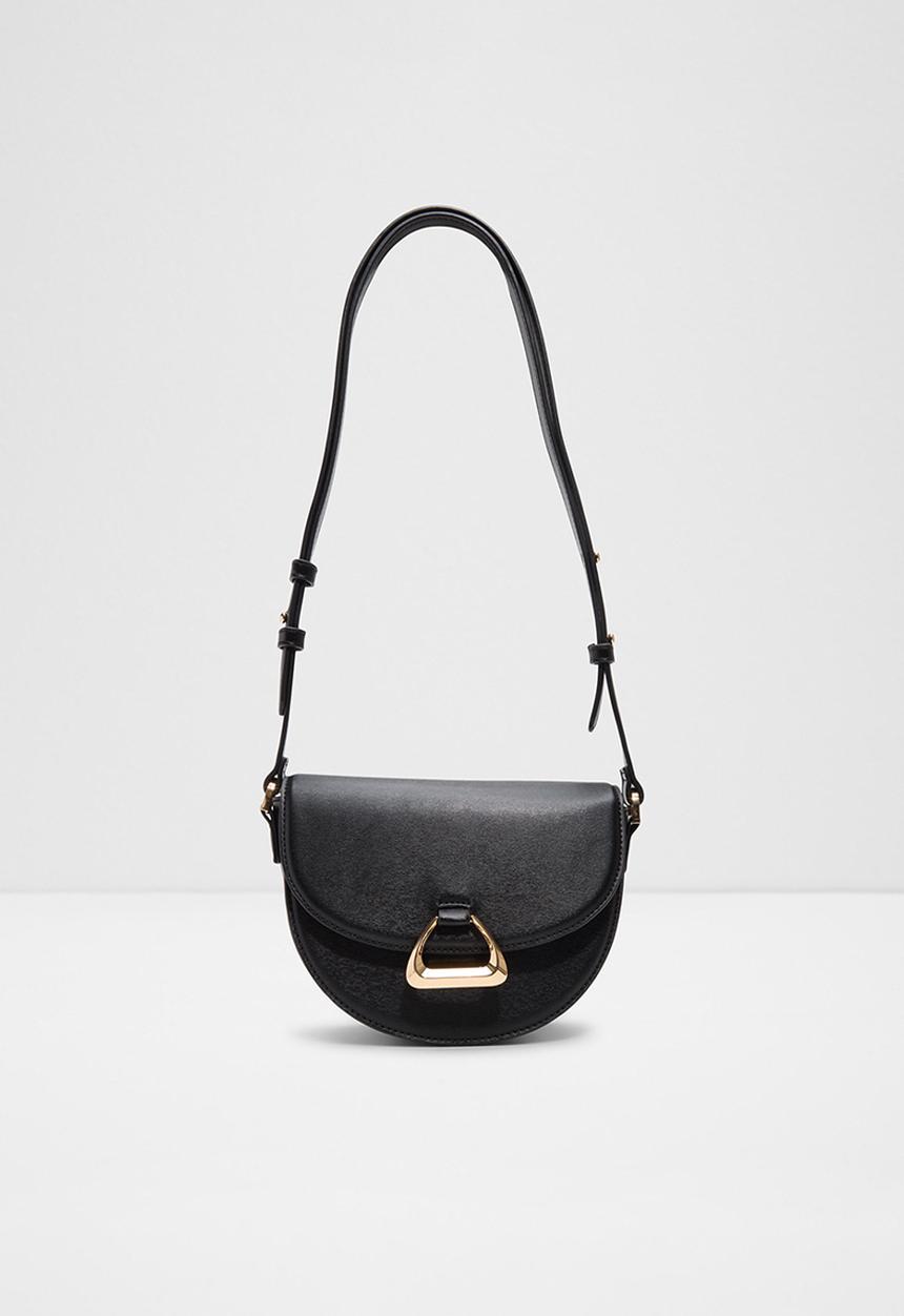 ALDO - Thosien crossbody bag - black overflow