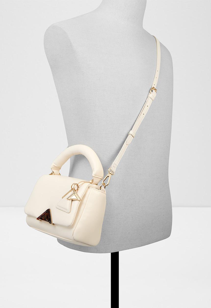 ALDO - Topluxe hand bag - bone