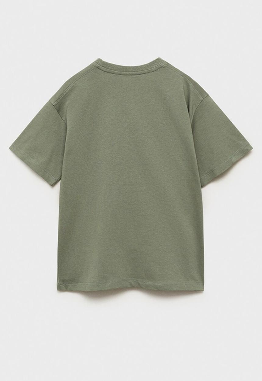 MANGO - T-shirt basket - medium green