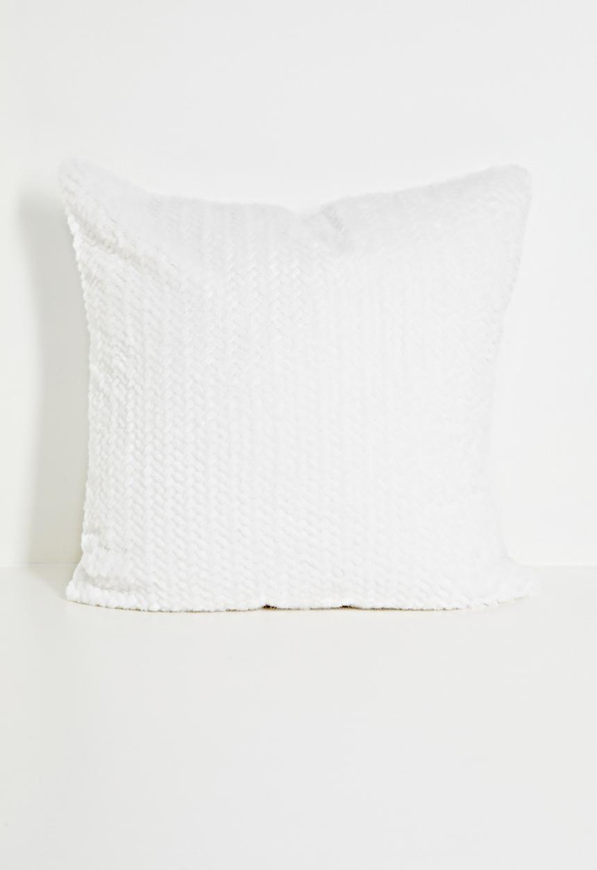 Grey Gardens - Chevron cushion cover - Ivory