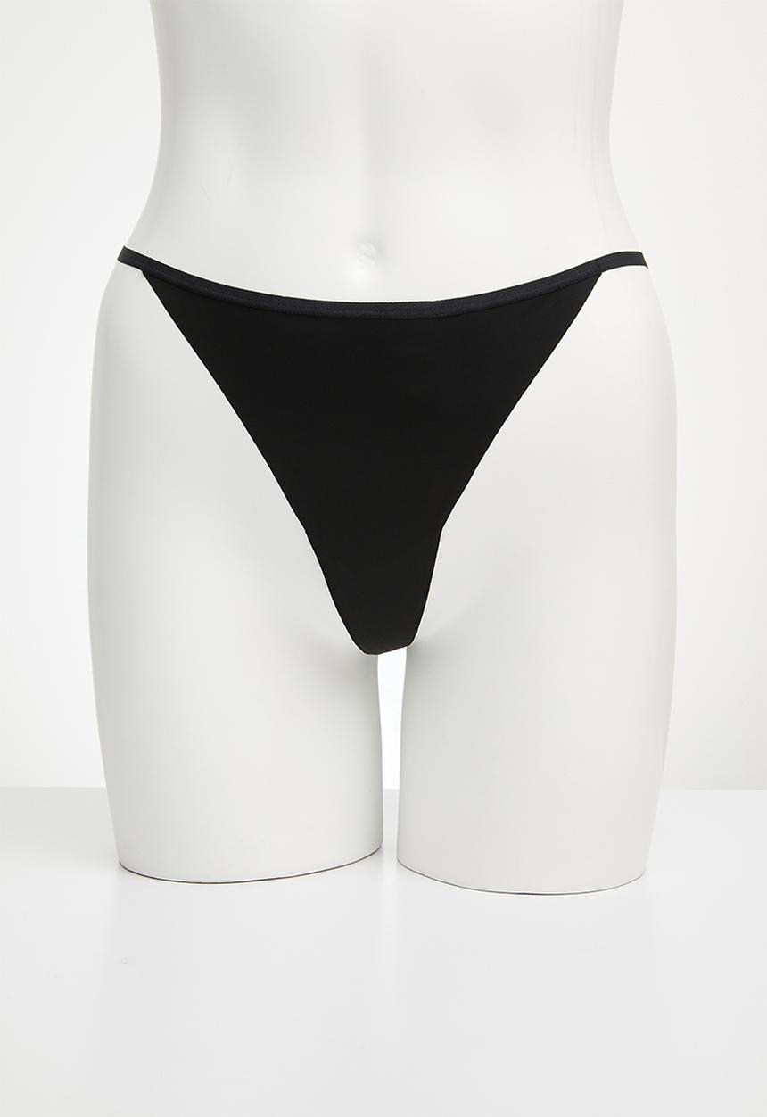 Hunkemoller - 3 Pack String r - chicory coffee
