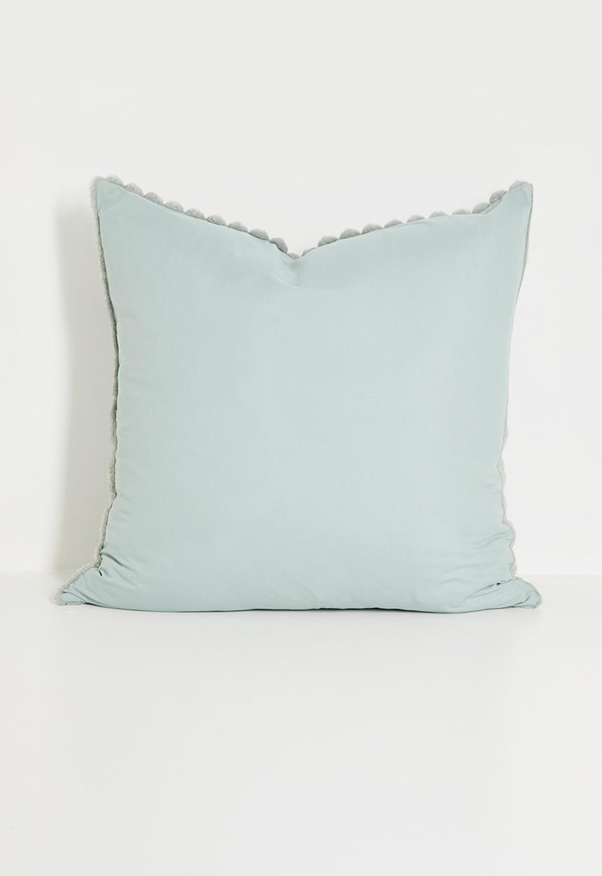 Grey Gardens - Earth cushion cover - Blue