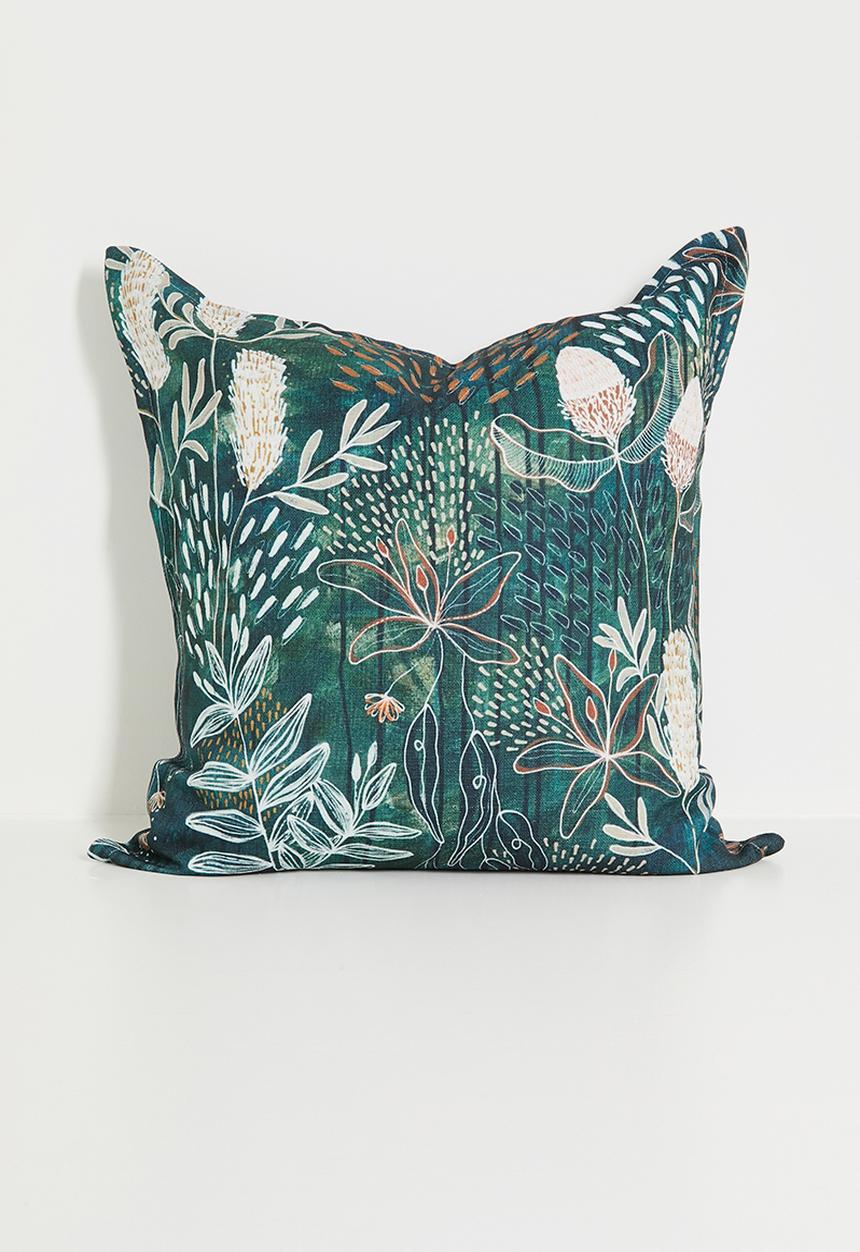Grey Gardens - Kelp cushion cover - Multi