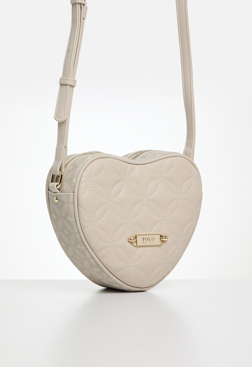 POLO - Madison heart crossbody bag - cashmere