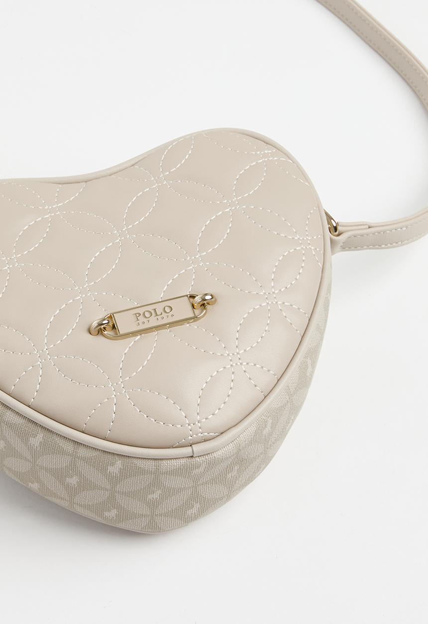 POLO - Madison heart crossbody bag - cashmere