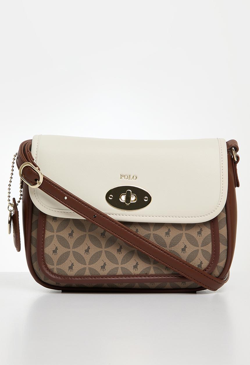 POLO - Preston flapover bag - tan