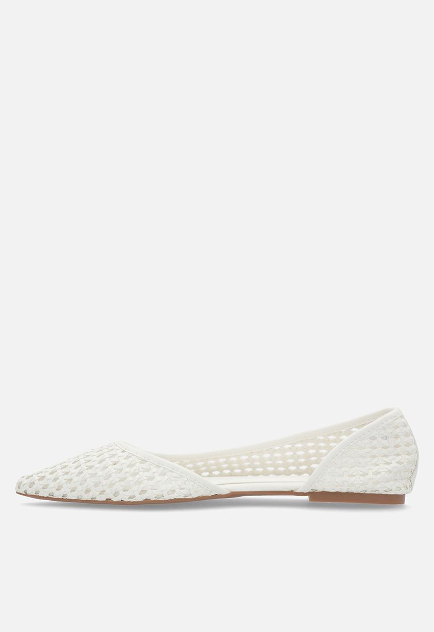 Cotton On - Isla dorsay ballerina - white woven