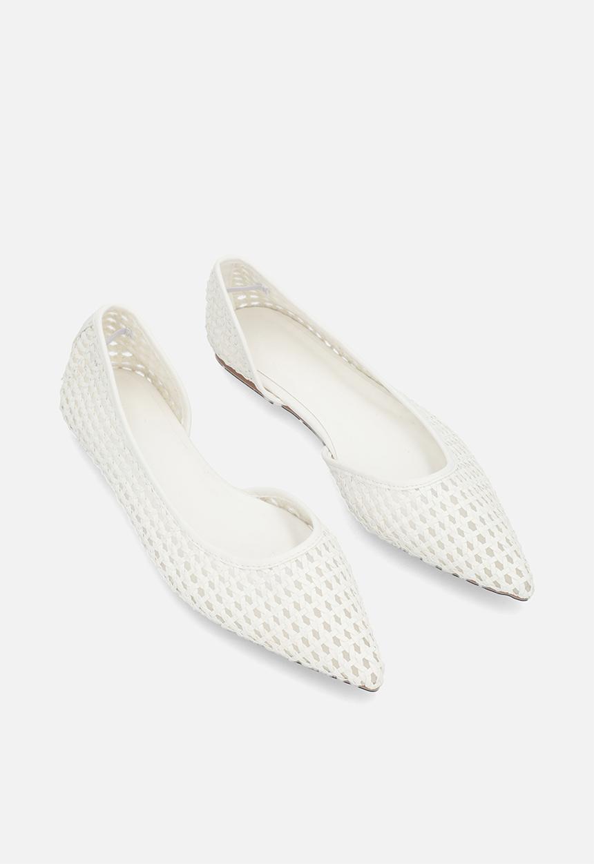 Cotton On - Isla dorsay ballerina - white woven