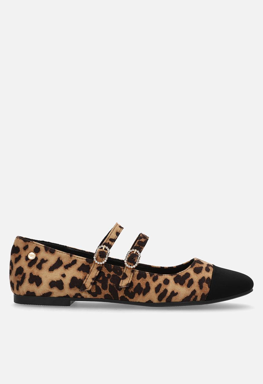 Miss Black - Louisa 1 mary jane - leopard