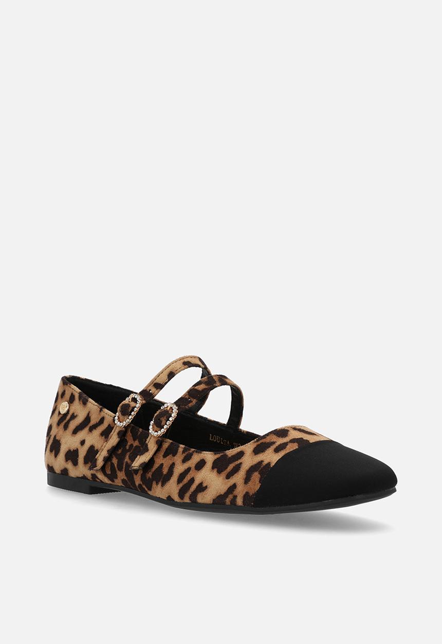 Miss Black - Louisa 1 mary jane - leopard