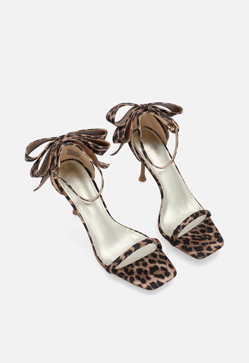 Miss Black - Chanel 1 heel - leopard