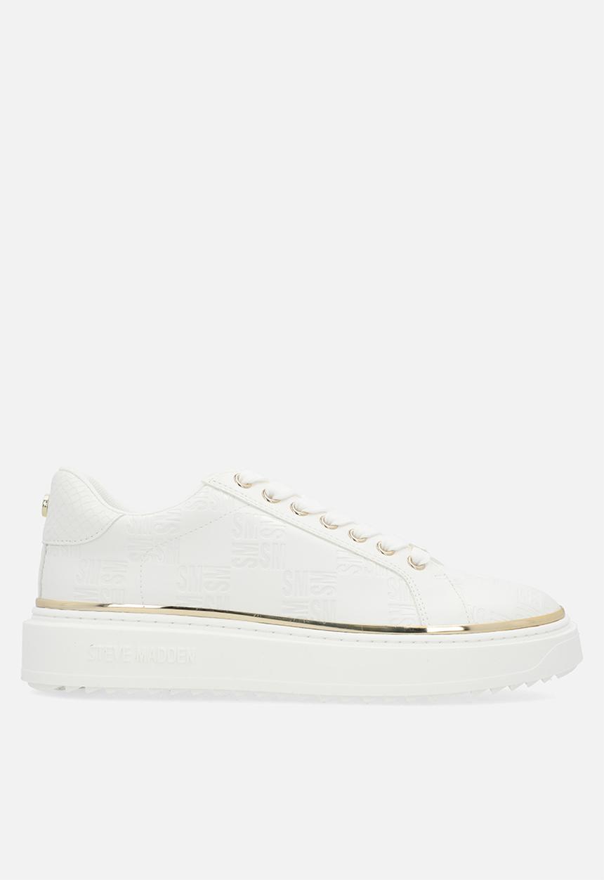 Steve Madden - On-stage 2.0 sneaker - white & gold