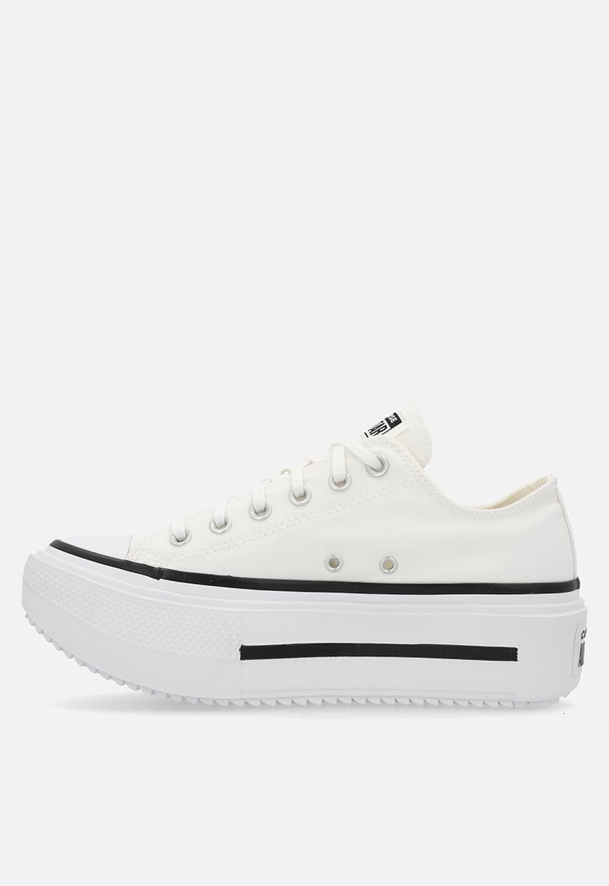 Converse - Chuck taylor all star lift double stack - white/black/white
