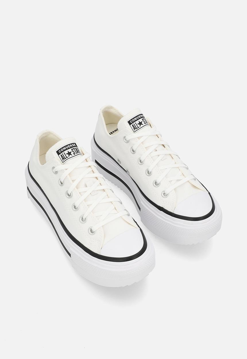 Converse - Chuck taylor all star lift double stack - white/black/white