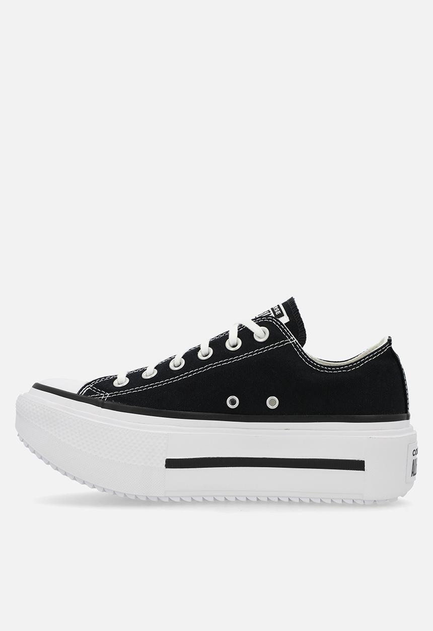 Converse - Chuck taylor all star lift double stack - black/white/black