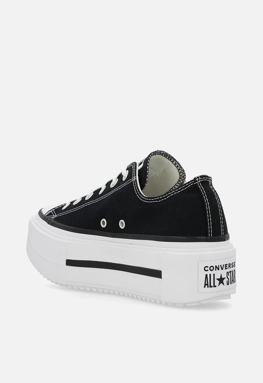 Converse - Chuck taylor all star lift double stack - black/white/black