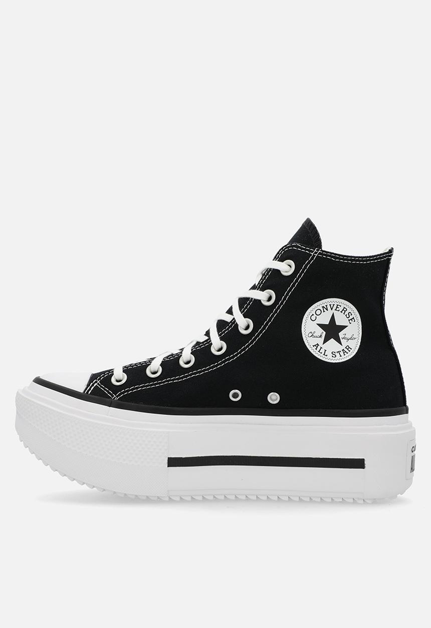 Converse - Chuck taylor all star lift double stack - black/white/black