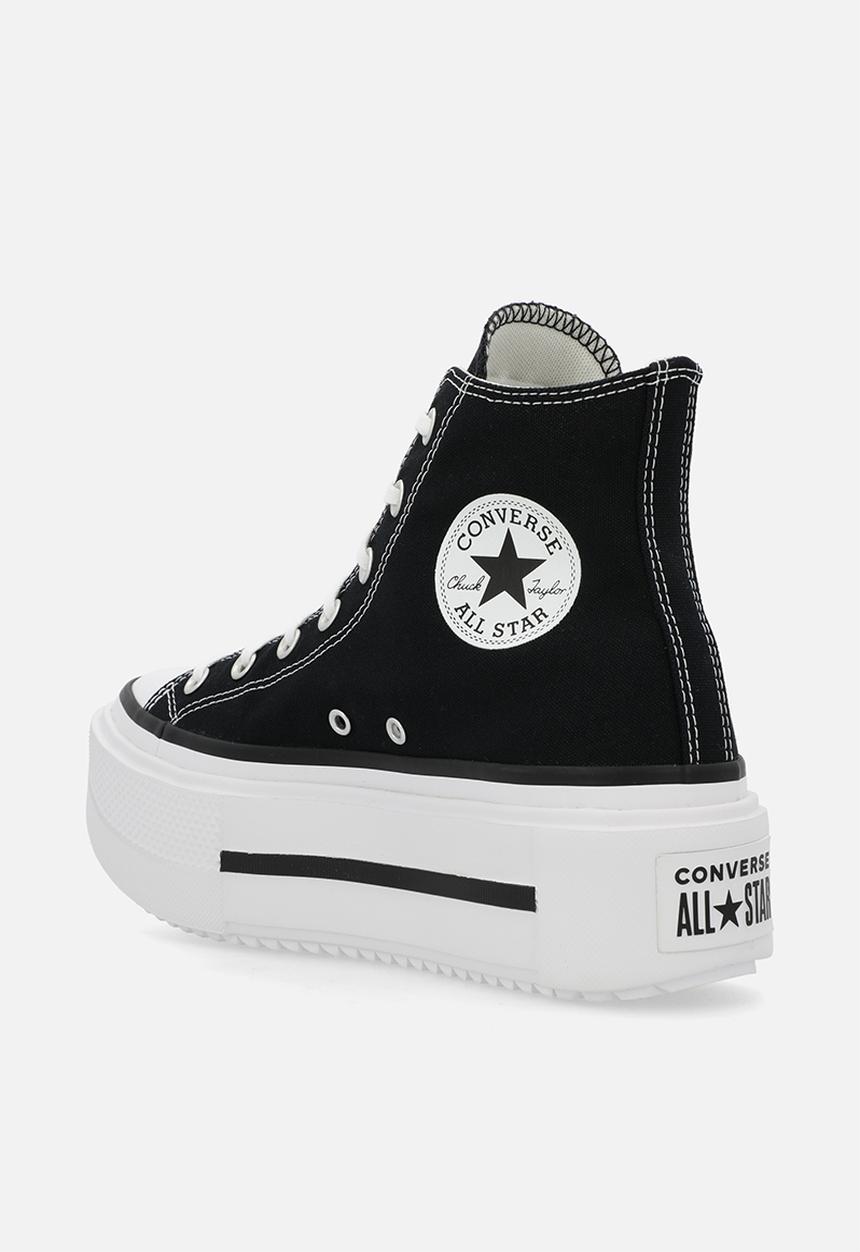Converse - Chuck taylor all star lift double stack - black/white/black