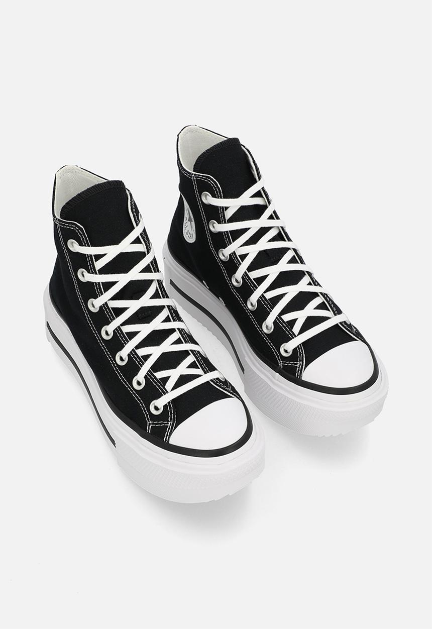 Converse - Chuck taylor all star lift double stack - black/white/black