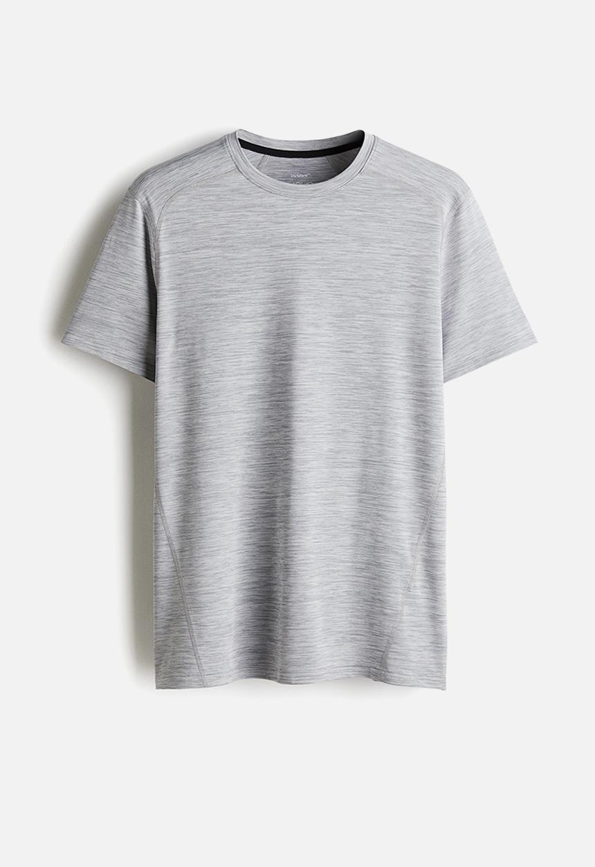 H&M - Sports top in drymove™ - light grey marl