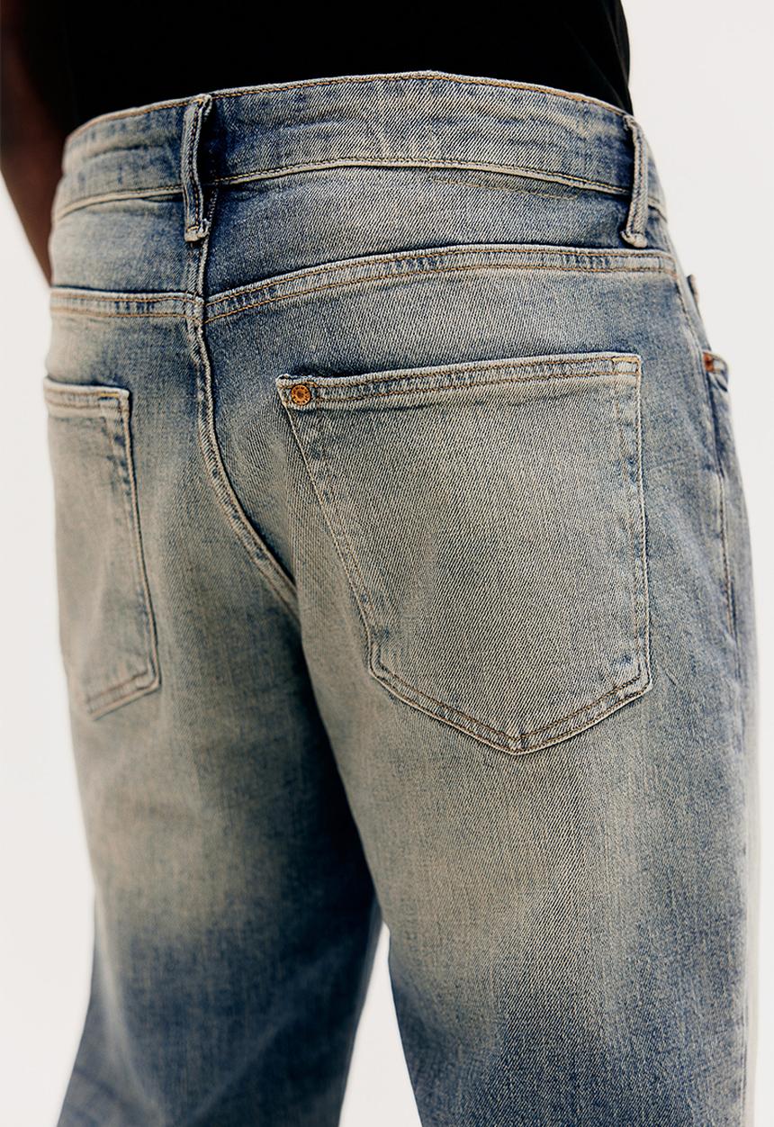 H&M - Straight regular jeans - denim blue