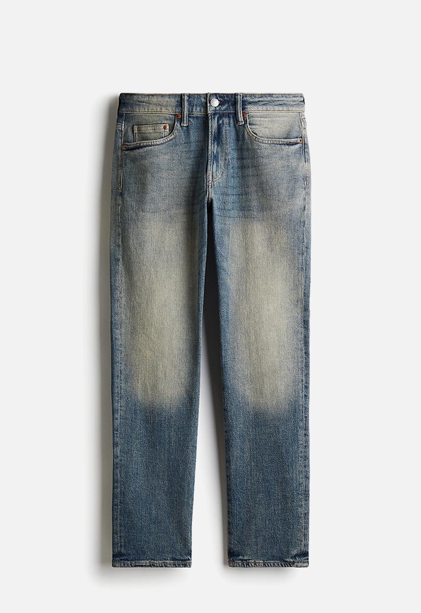 H&M - Straight regular jeans - denim blue